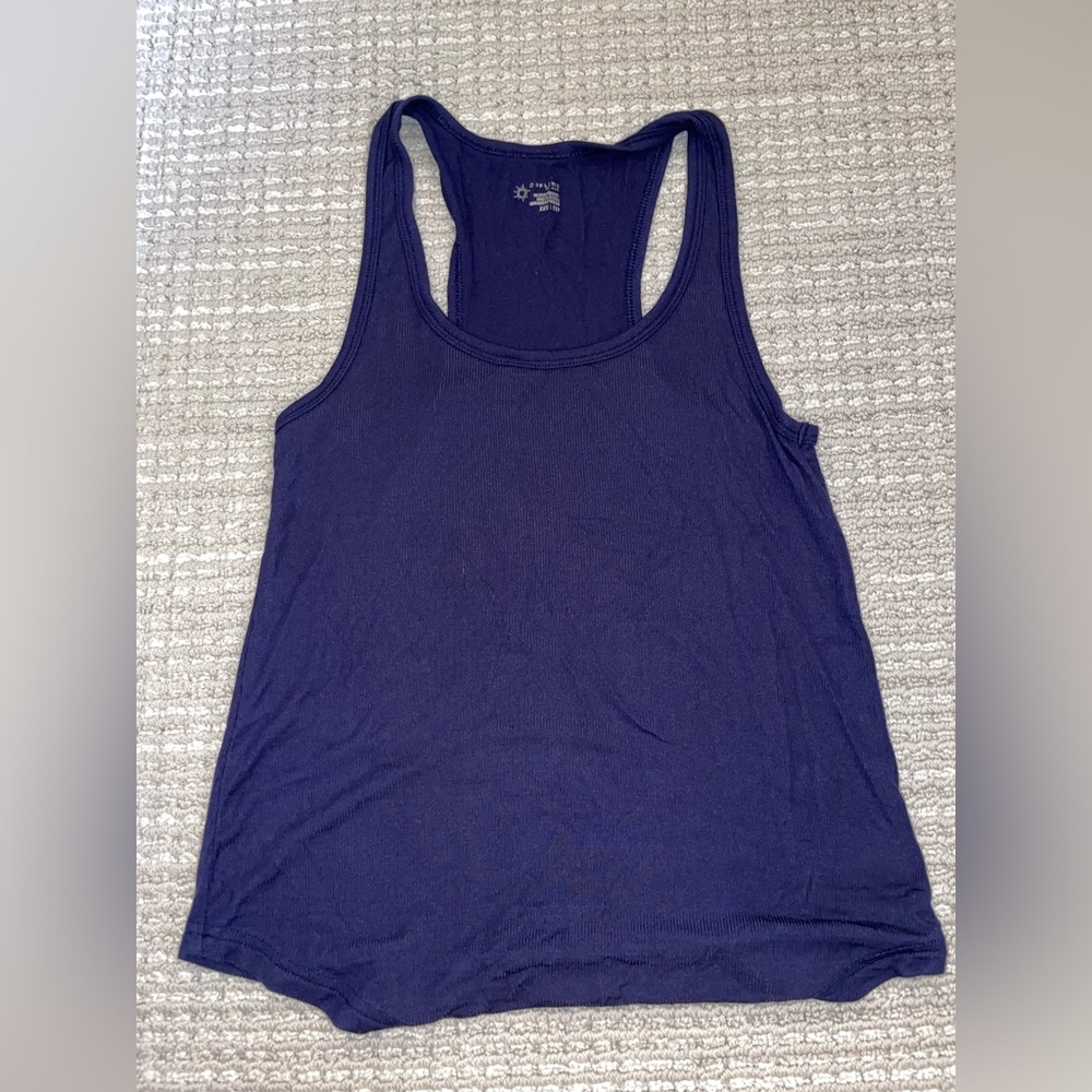 Aerie Thumbs Up Ribbed Flowy Tank Tops - Picture 5 of 13